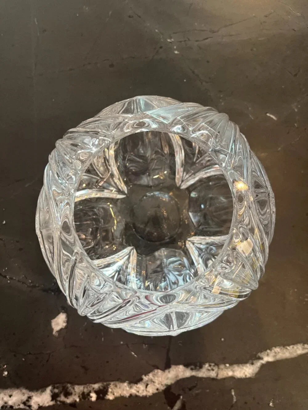 Beautiful Modern Lead Crystal Bowl Vase